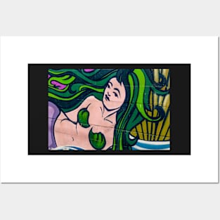 Mermaid Posters and Art